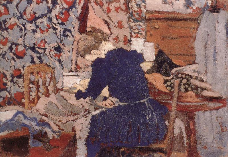 Edouard Vuillard Sewing room